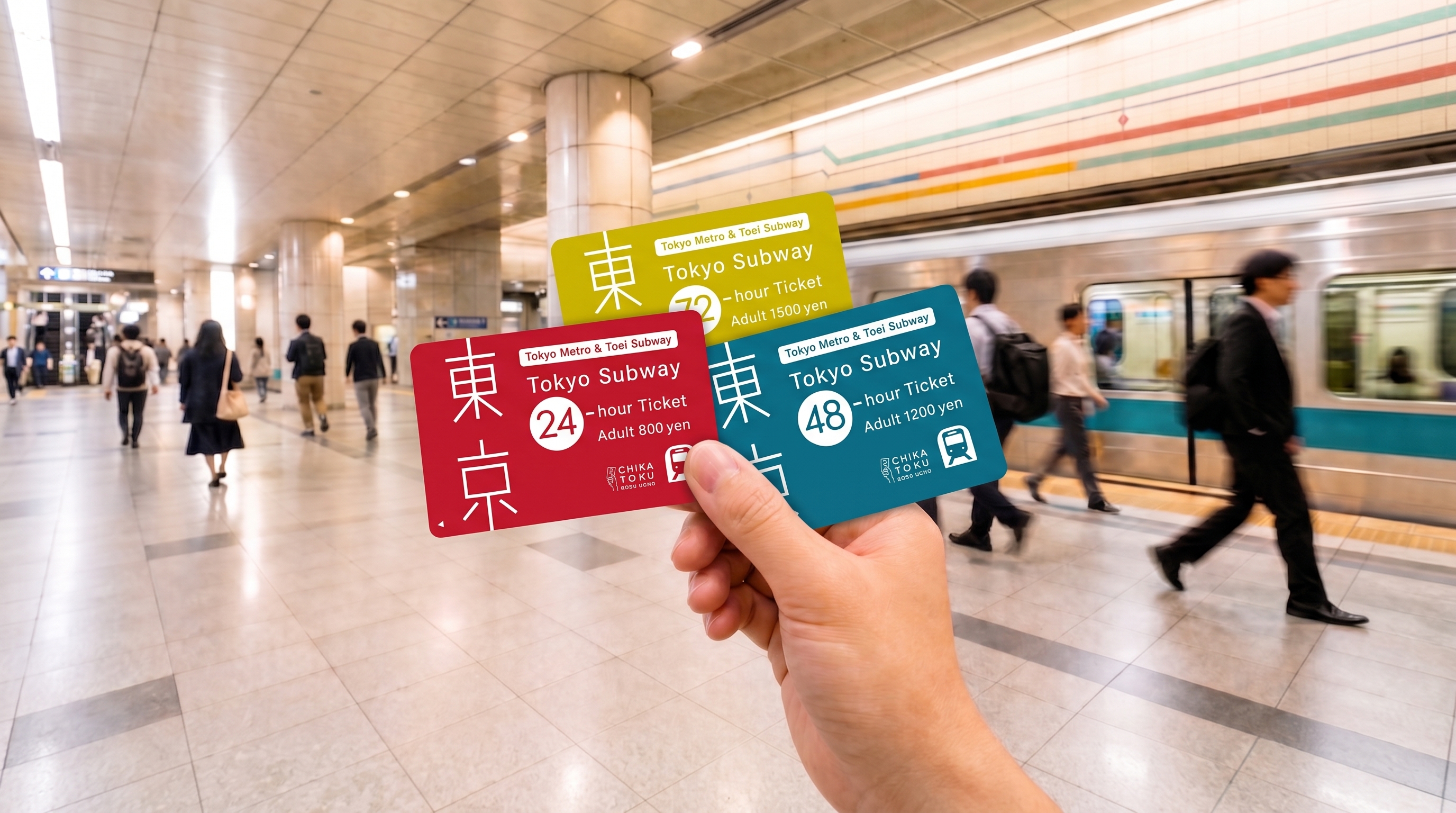 東京地鐵套票懶人包! 24/48/72小時券挑選攻略