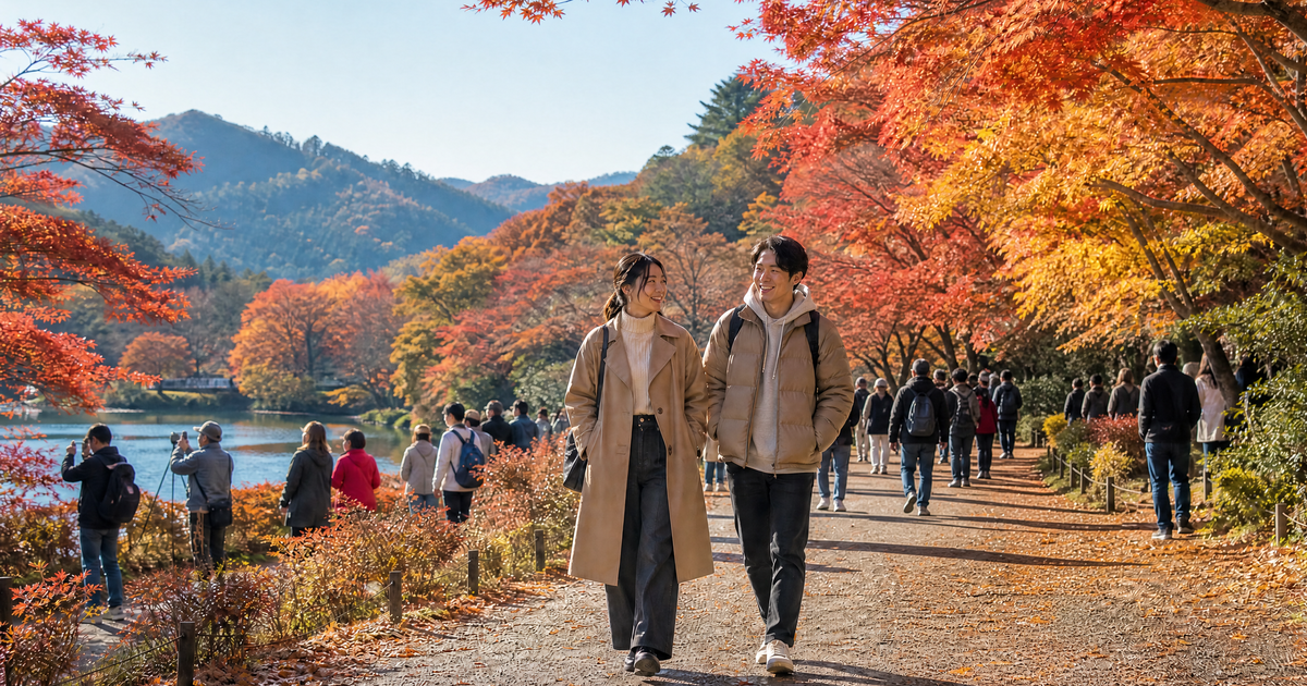 【2026日本賞楓穿搭攻略】秋季旅遊洋蔥式穿搭!4大質感OOTD讓你拍出日雜美照