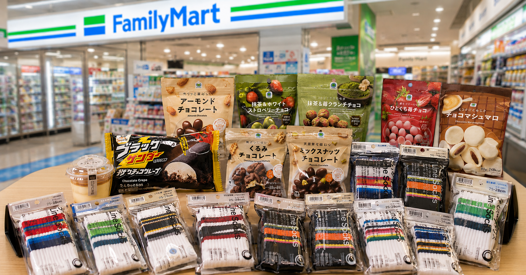 2026日本全家伴手禮必買推薦!不只舒芙蕾布丁,還有 Convenience Wear 地區限定襪與隱藏版選物
